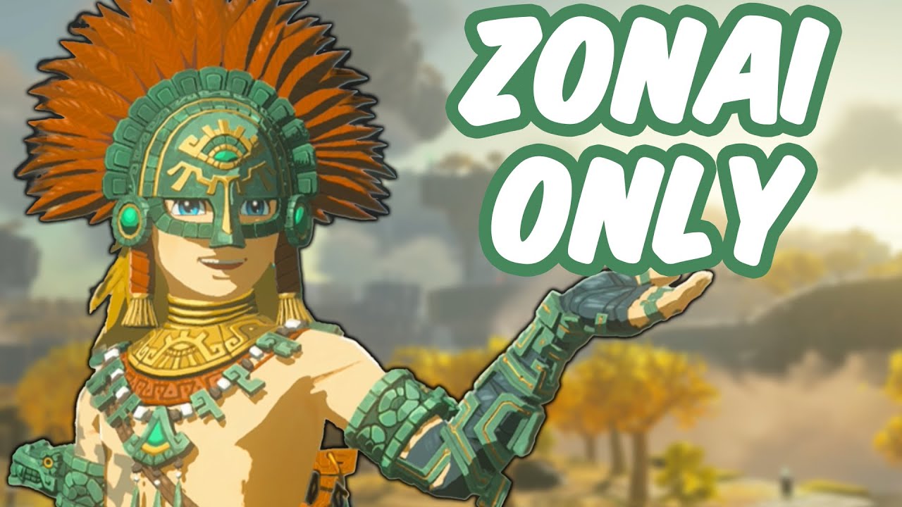 🔴 Can I Beat Tears of the Kingdom ONLY Using Zonai Gear? (Day 15)