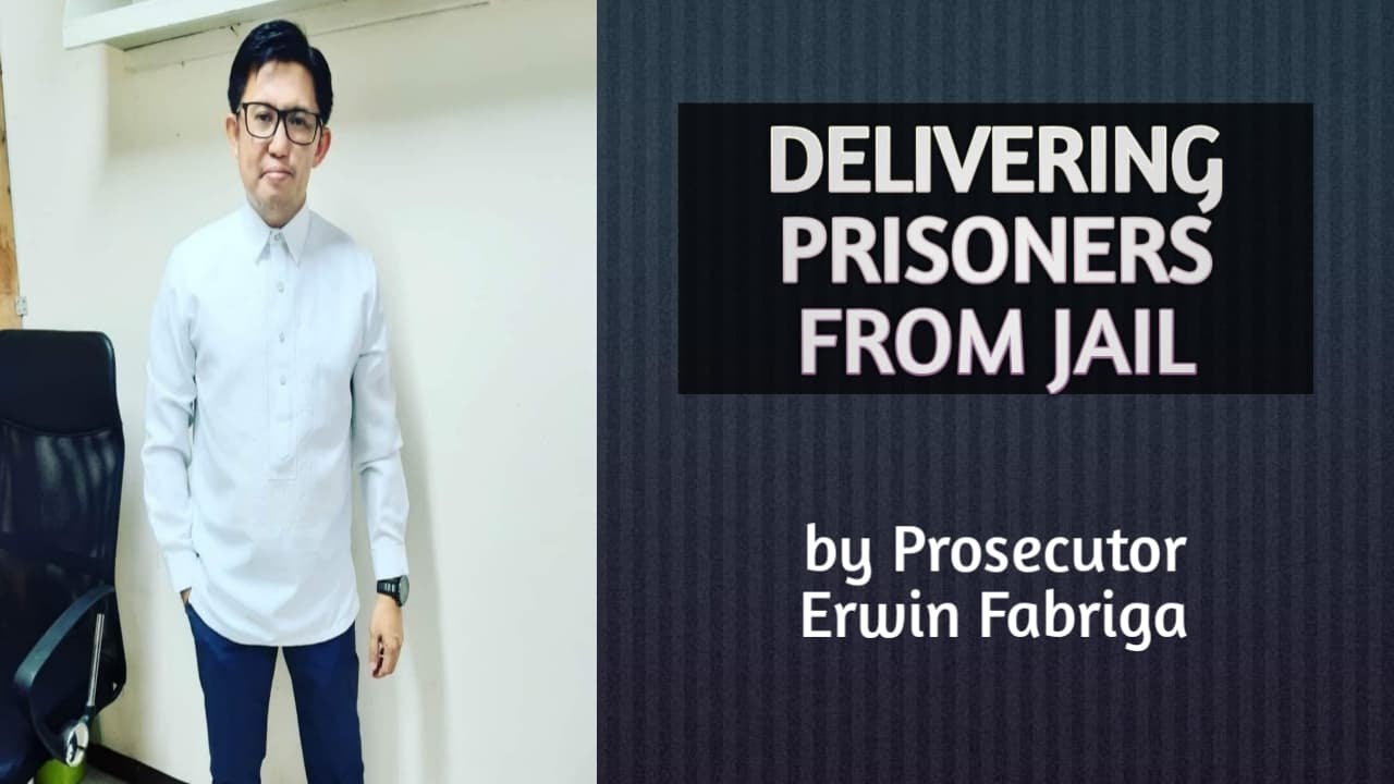 Delivering prisoners from jail (Article 156 of the Revised Penal Code)