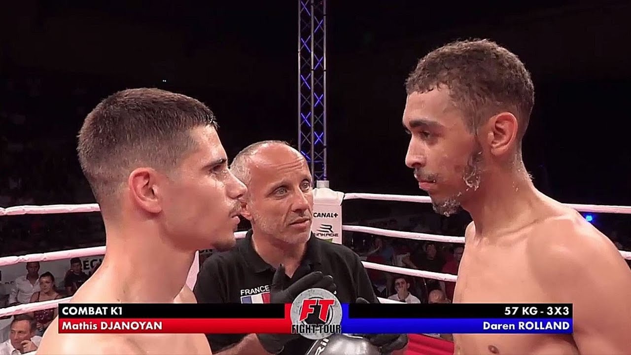 Daren Rolland vs Mathis Djanoyan (World WBC champ. VS French national champ.)