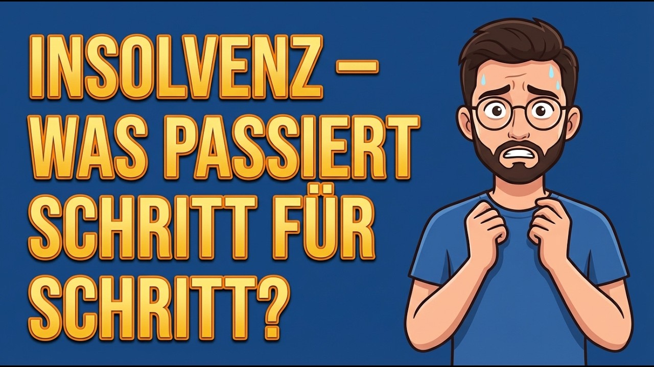 Insolvenz – was passiert Schritt für Schritt?