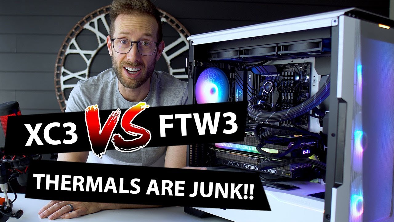 EVGA 3080 XC3 против FTW3 — худшие термопары, которые я когда-либо видел...