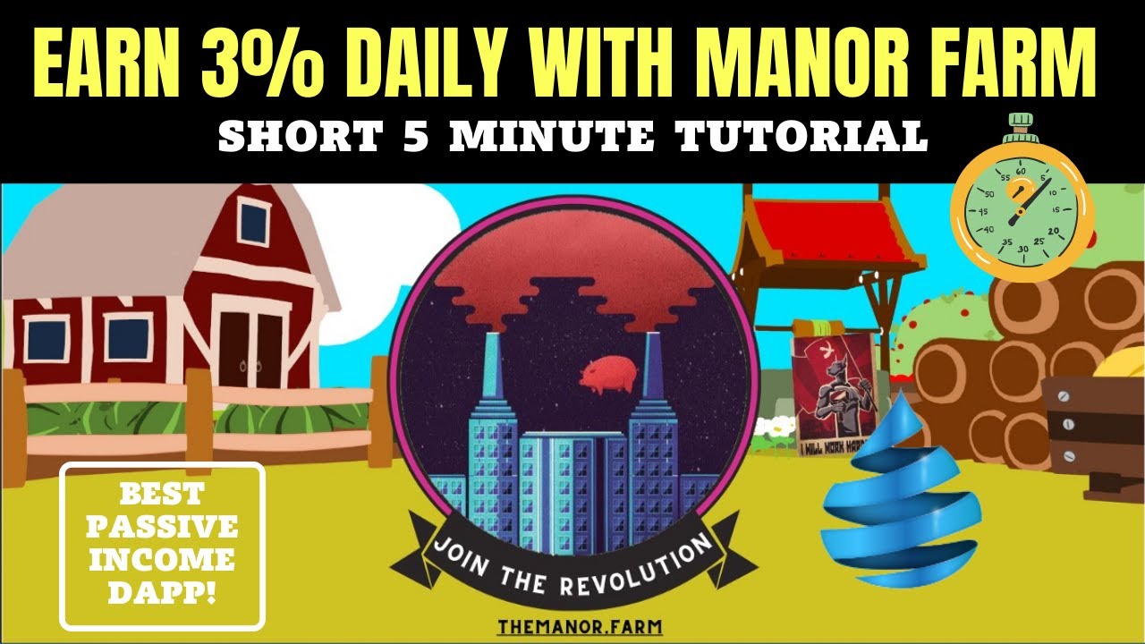 💰 MANOR FARM - EARN 3% DAILY DRIP/BUSD WITH DRIP LIBERATION AND DRIP GARDEN IN ONLY 5 MINUTES! 💖