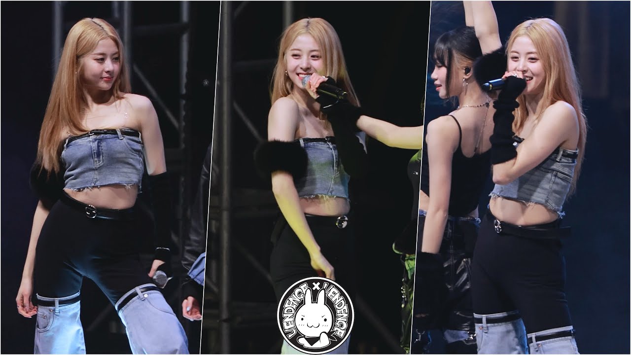 [4K] 221027 르세라핌 허윤진 직캠 'No Celestial' LE SSERAFIM(Huh Yunjin) Fancam @단국대학교 축제  By 벤뎅이