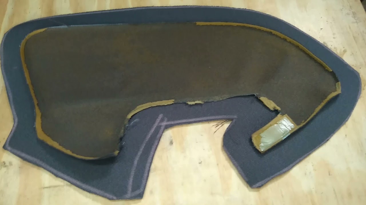 Troquei o tecido da forração de porta do Gol G5