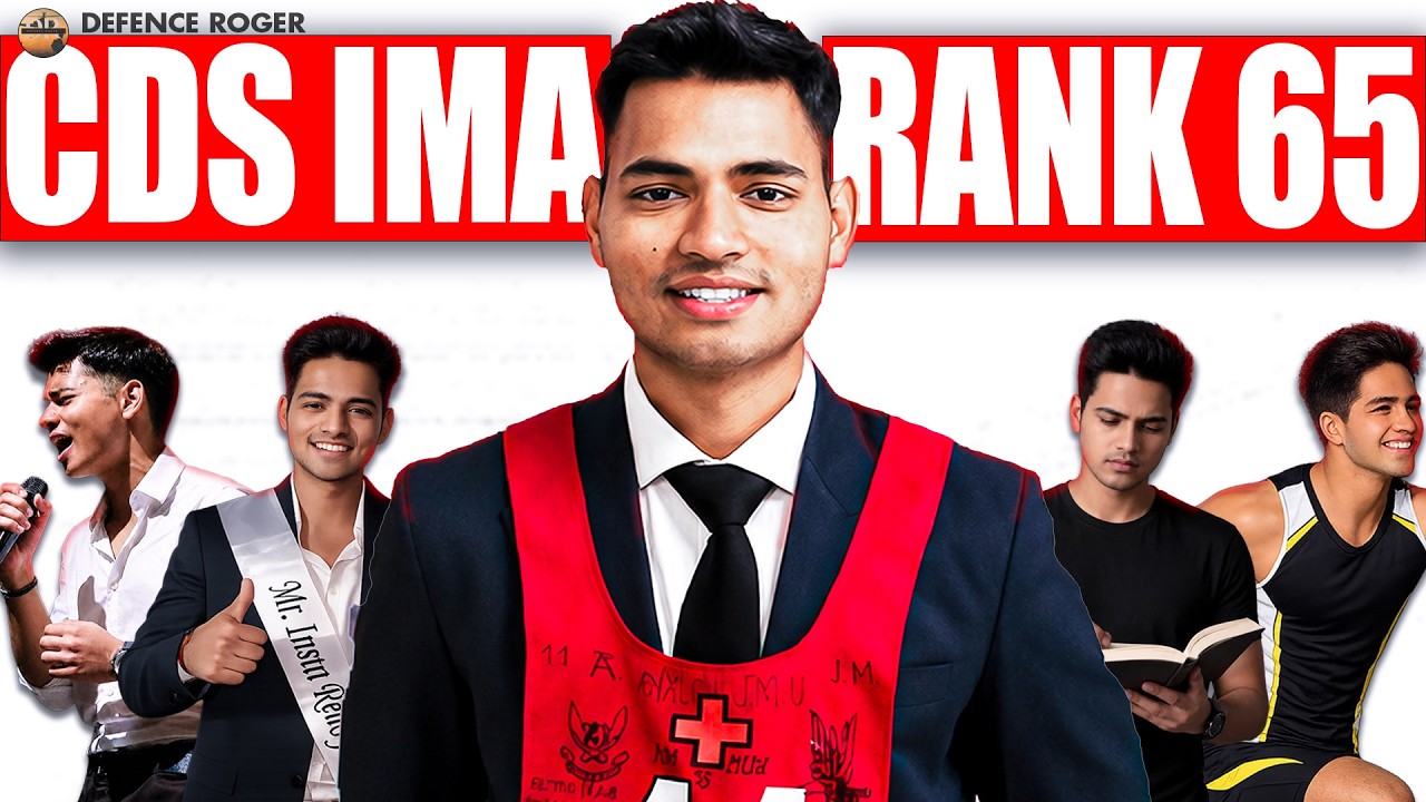 How a Commerce Student Secured AIR 65 in CDS IMA in First Attempt?