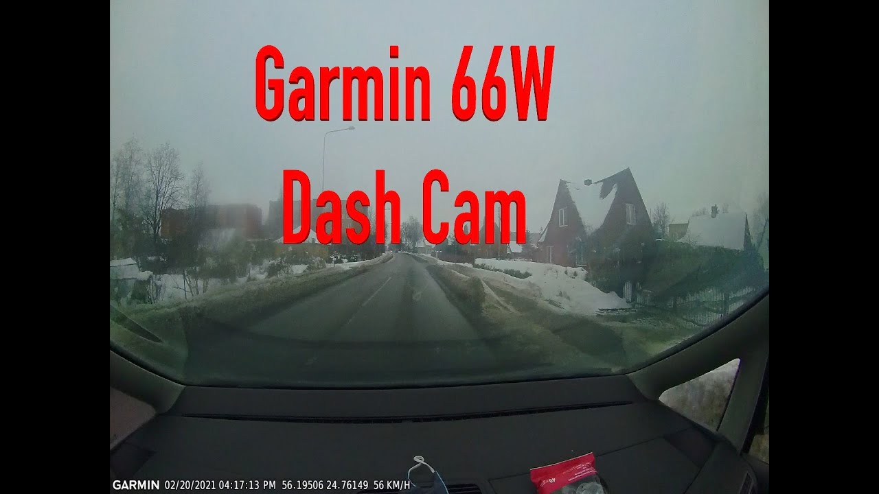 Garmin 66W Dash Cam