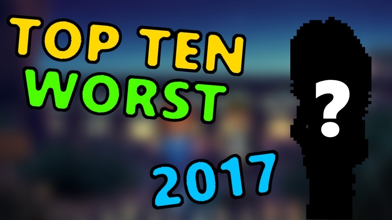 Top 10 Worst Nintendo Games and Products reviewed by the Wiiviewer in 2017!