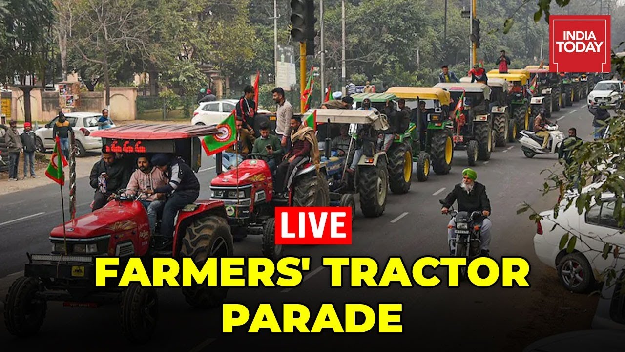 Farmers' Republic Day Tractor Rally Live News |Farmers' Tractor Parade| Farmers Protest| India Today