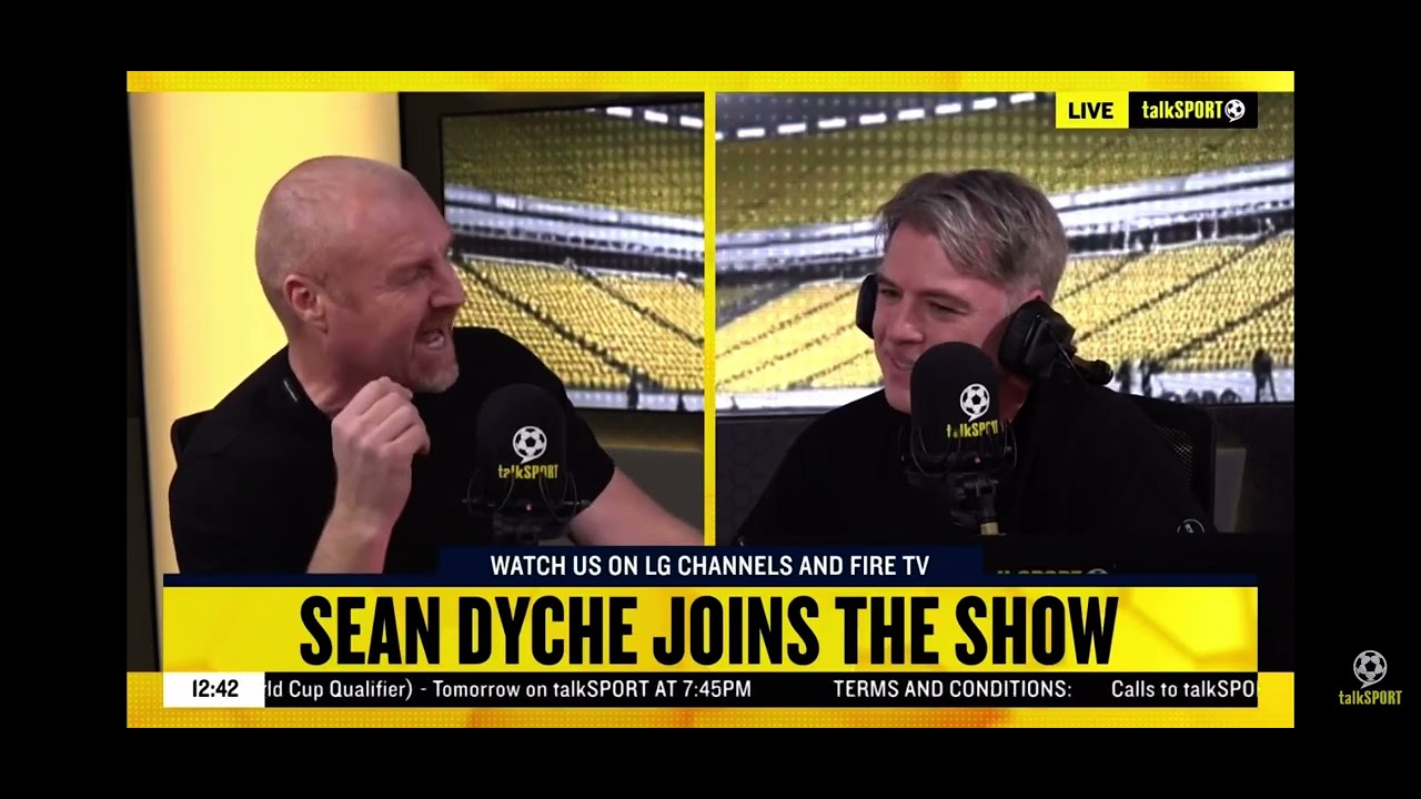 Sean Dyche saying &ldquo;Utter woke nonsense&rdquo;