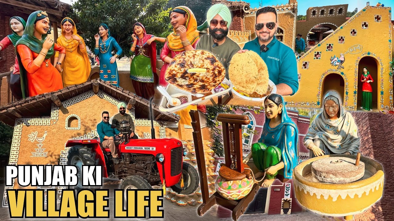 Amritsar Haveli | Punjab Village Life | Punjabi Village Tour | Amritsar Street Food