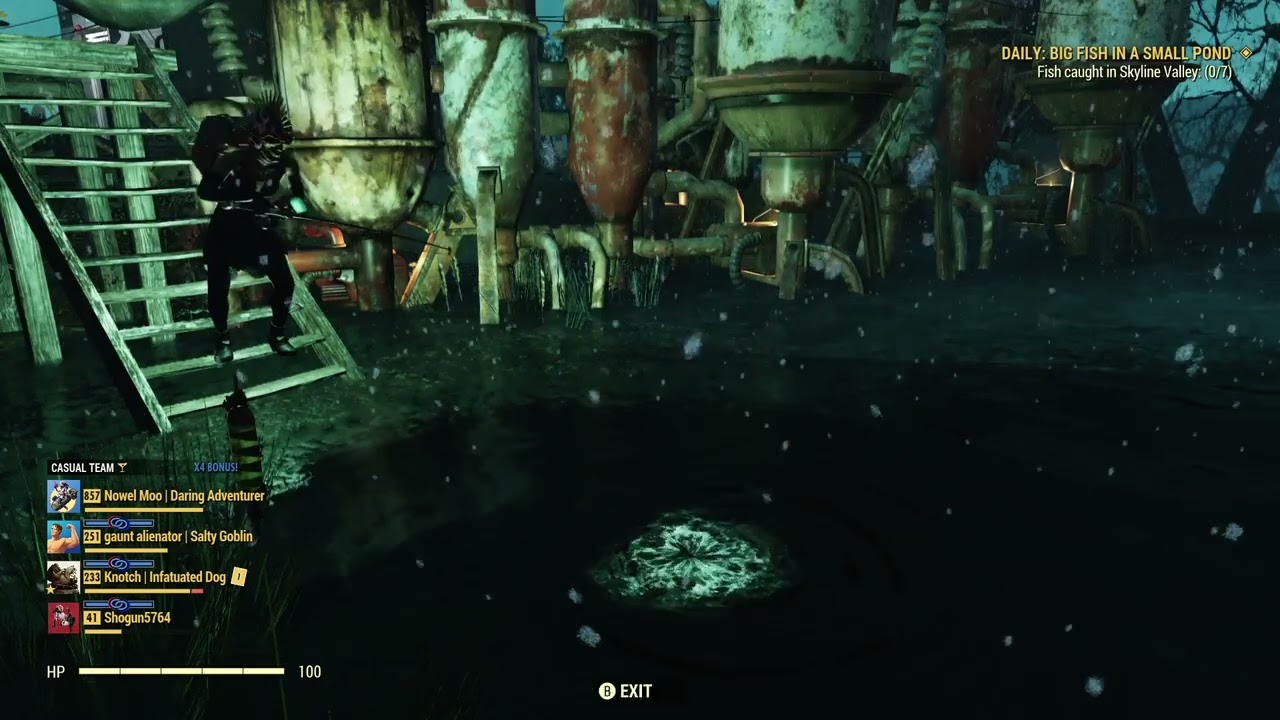 Fallout 76 Catching Brand New February Axolotl!