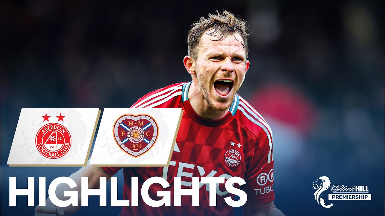 Aberdeen 3-2 Hearts | Late Strike Keeps The Dons Perfect In Thriller! | William Hill Premiership