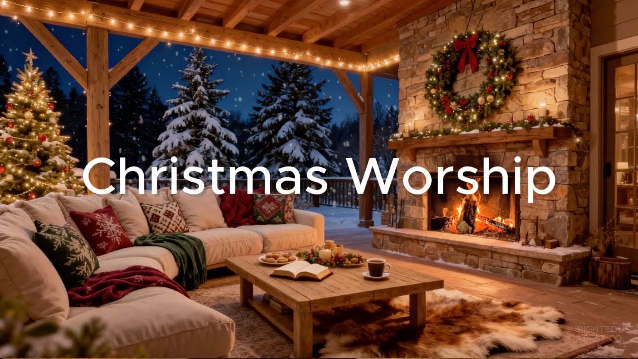 Christmas Worship Ambience 🎄 Peaceful Instrumental Music for Prayer, Rest & Sleep