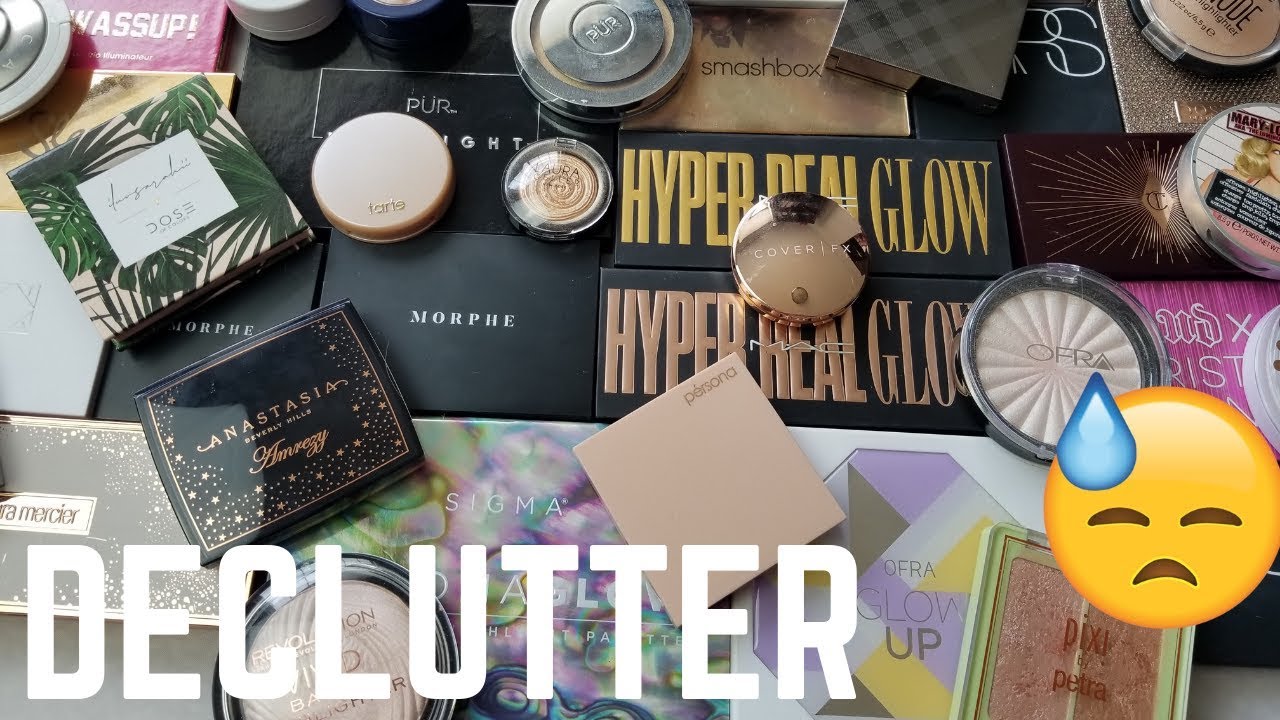 HIGHLIGHT COLLECTION DECLUTTER │ HALF MY HIGHLIGHTS GONE