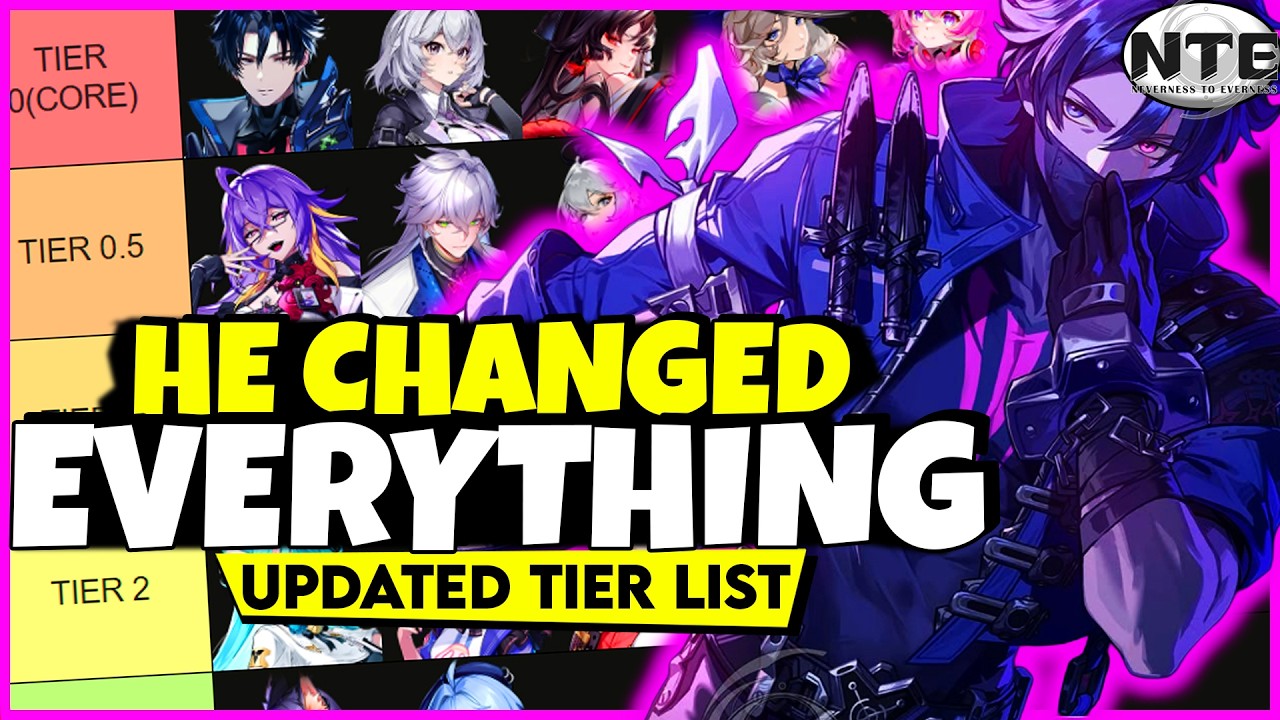 MASSIVE BUFFS! Updated NTE Tier List!  [Neverness to Everness]
