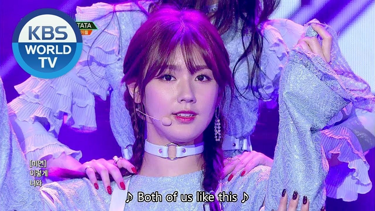 (G)I-DLE ((여자) 아이들) - LATATA [Music Bank / 2018.06.08]