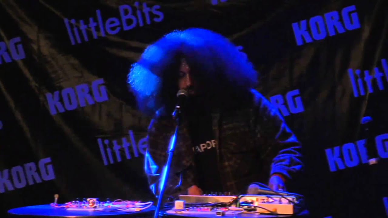 Reggie Watts live in concert (littleBits Synth Kit Launch)