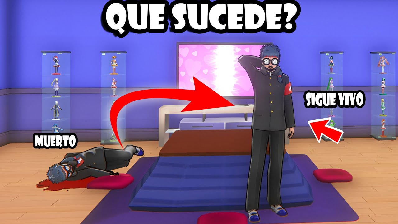 QUE PASA SI ALGUIEN QUE ESTA MU3RTO SIGUE VIVO EN YANDERE SIMUALTOR ||  MITOS #27