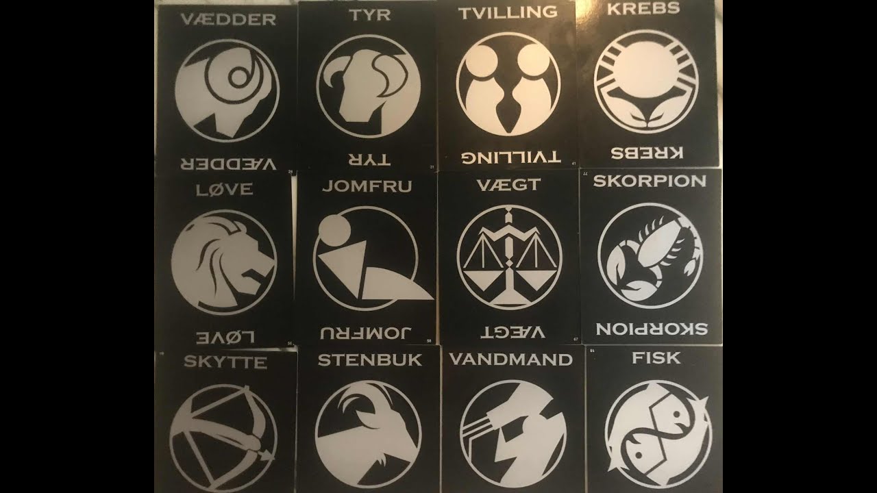 Energi tjek ind. Alle stjernetegn