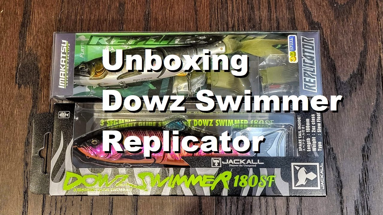 Unboxing the order from Japan ! Dowz Swimmer & Replicator (ENG SUB)