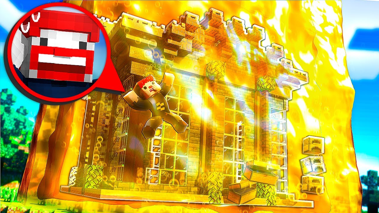 SEIN GANZES HAUS MIT HONIG EINBAUEN | Minecraft Freunde