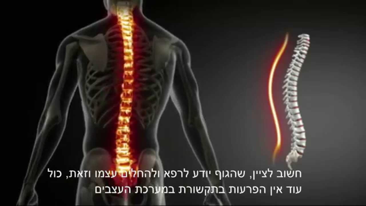 כאבי גב, פריצת דיסק ולחץ נפשי - טיפול מהפכני עדין ללא תרופות וניתוחים -ד