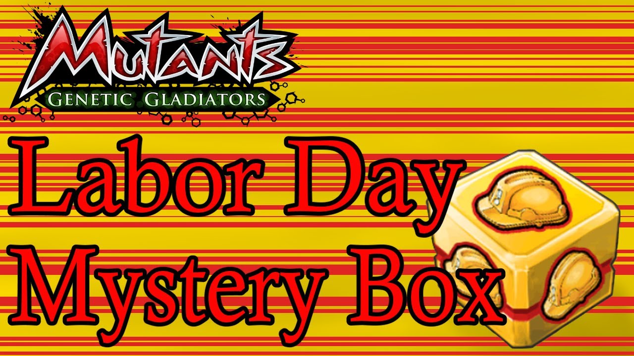 Mutants Genetic Gladiators (Labor Day Mystery Box)