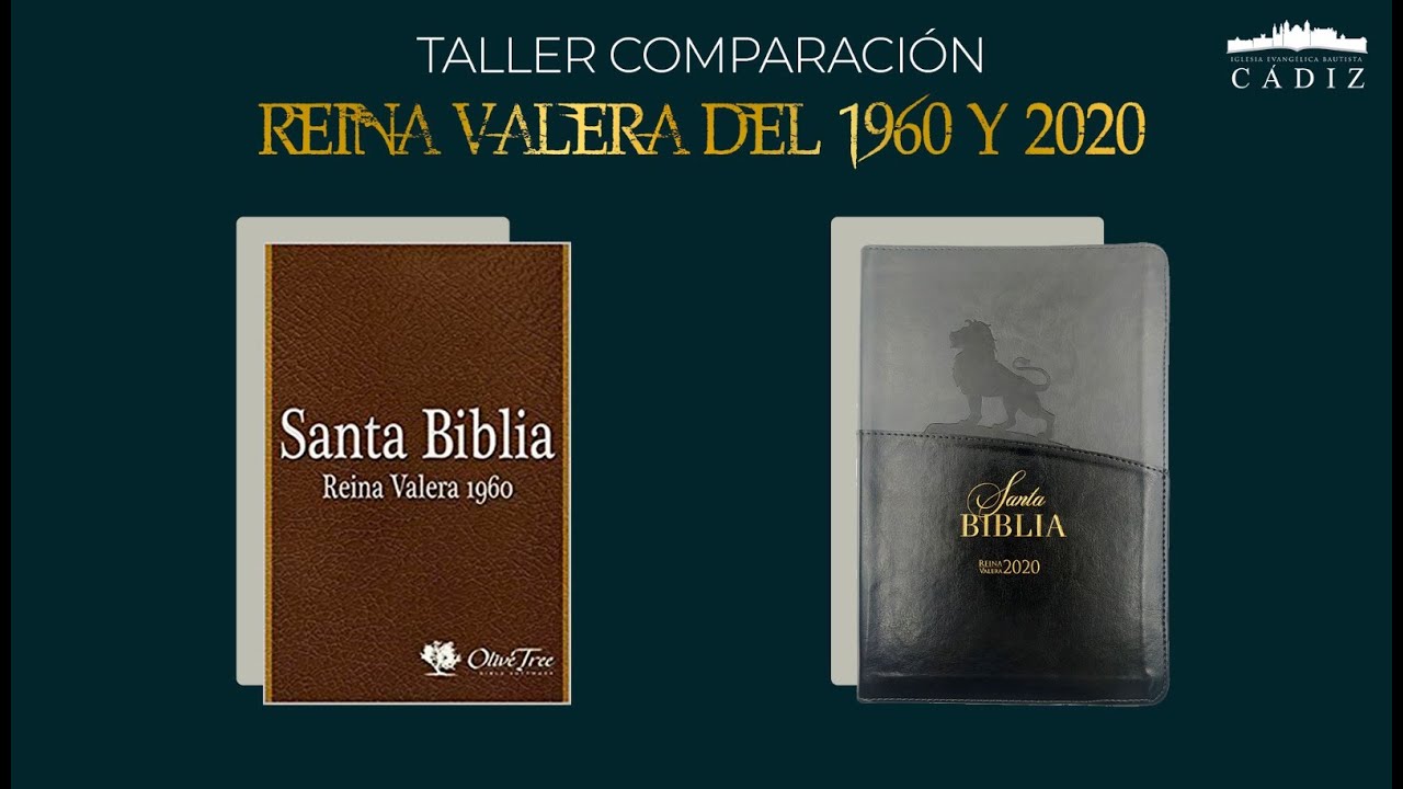 Taller comparación RV 1960 vs 2020