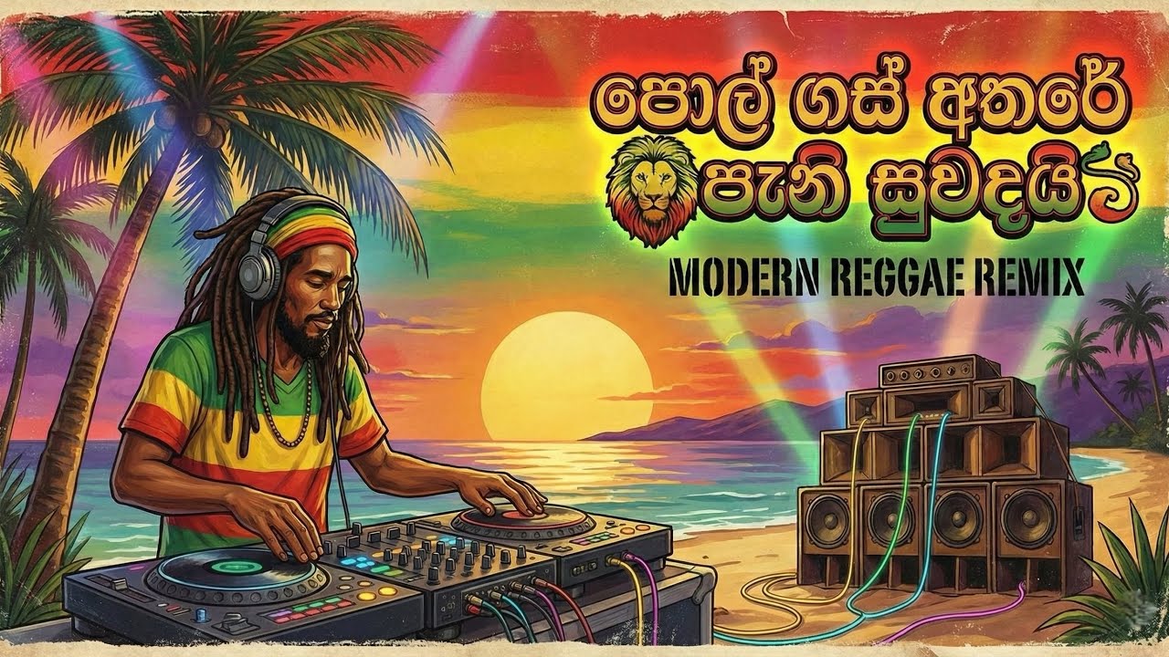 Pol Gas Athare Pani Suwadai (පොල් ගස් අතරේ පැනි සුවදයි) Modern Reggae Remix