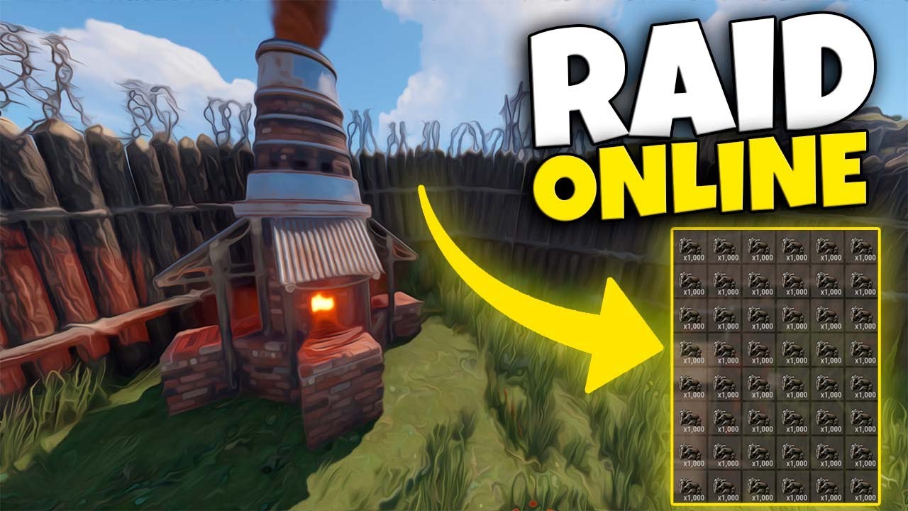 RUST - RAID ONLINE NO VIZINHO  parte 1