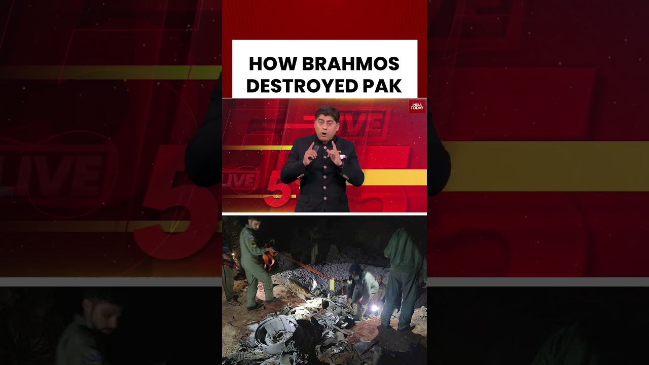 #iaf Releases Video of #operationsindoor : #brahmos Strikes Destroy Pakistani Air Bases