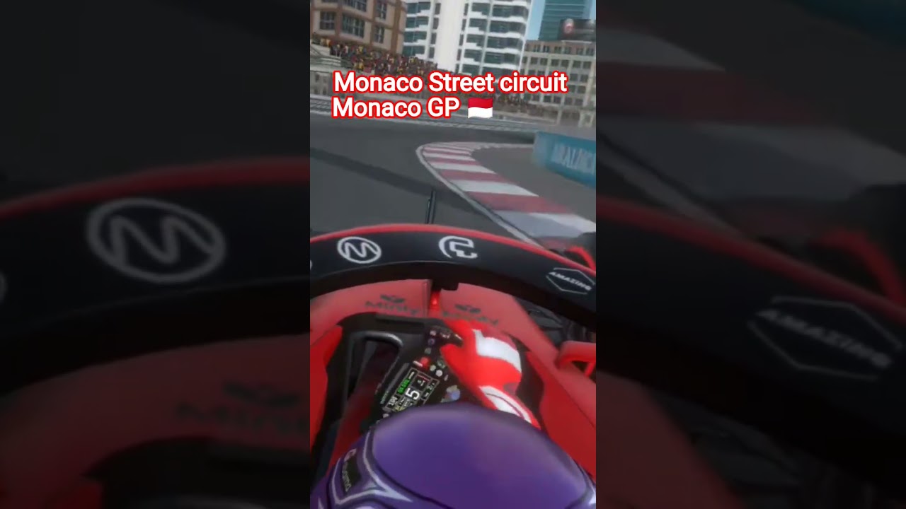 2nd attempt at the Monaco Street circuit. #monacogp #monoposto #f1 #monacocircuit