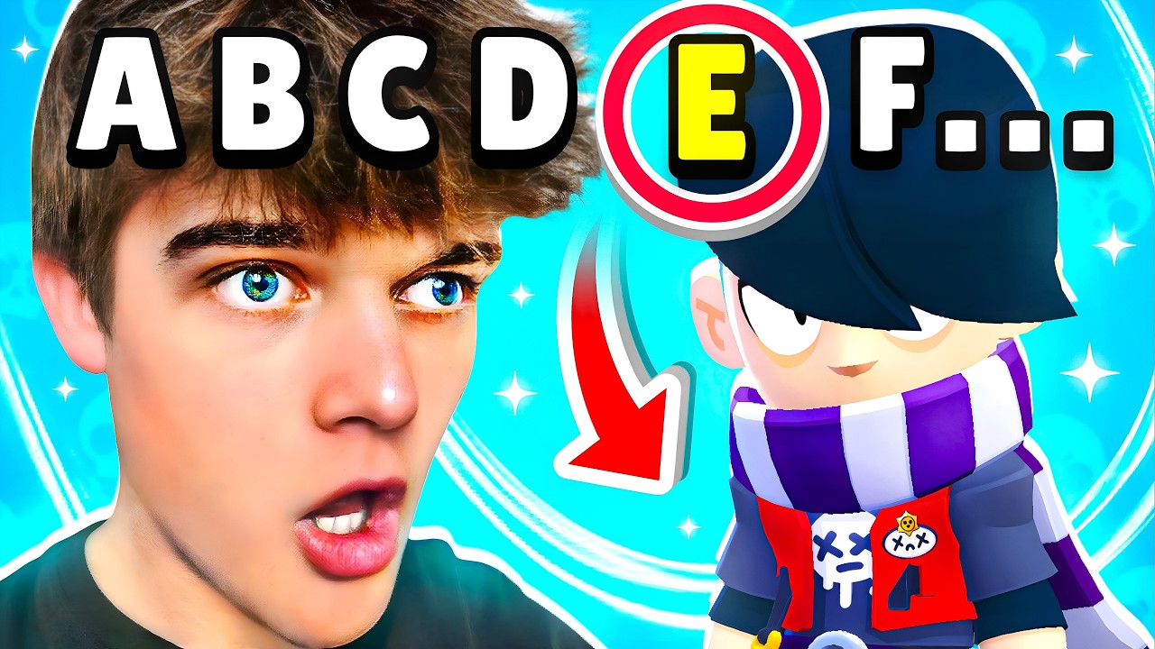 Алфавит челлендж в Brawl Stars