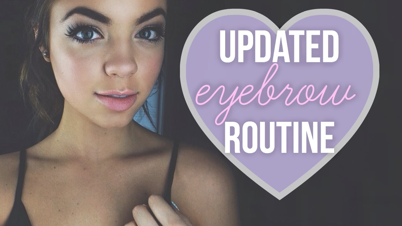 My Updated EYEBROW ROUTINE! 2014
