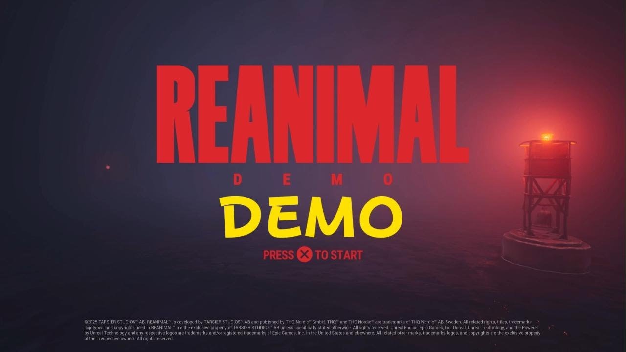 REANIMAL DEMO Gameplay Walkthrough Full