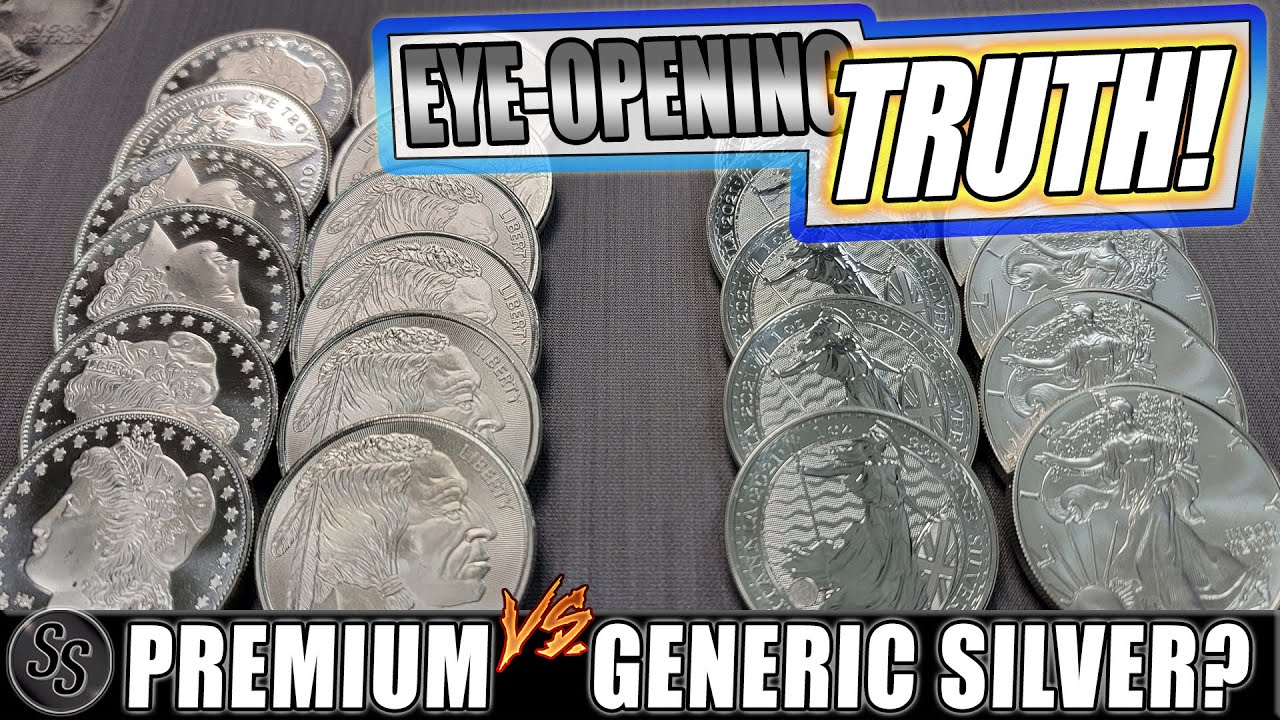 The Truth about Stacking Generic Silver vs Premium Silver Coins!