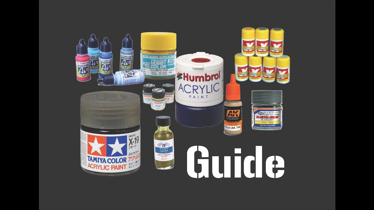 Scale Model Paint Guide Part 1