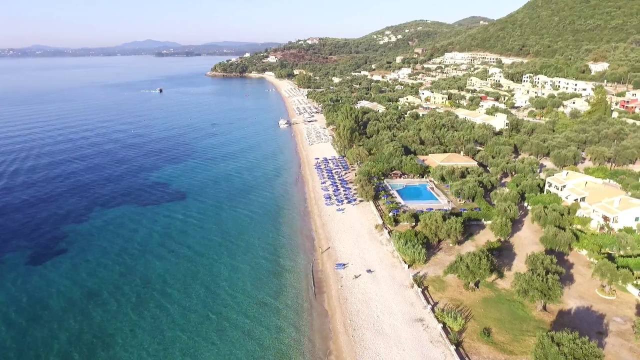 Пляж в Барбати | Корфу | Греция 2016 | Barbati Beach | Corfu | DJI HD