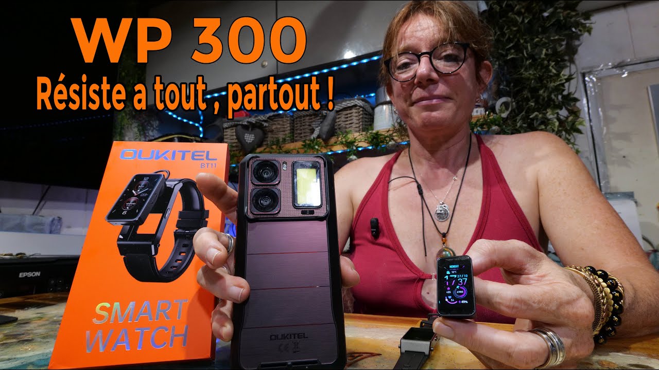 217 - OUKITEL WP300 : smartphone tout-terrain modulable et endurant 16000 mAh #OUKITEL #Rugged