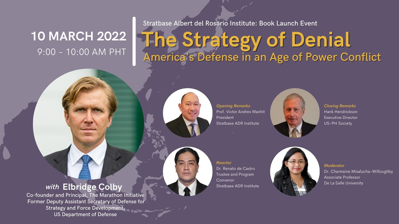 Book Launch: The Strategy of Denial
