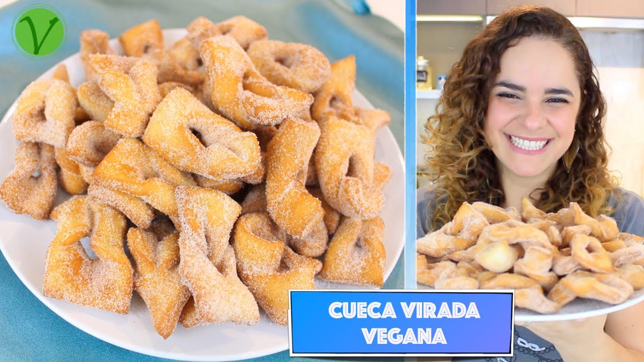COMO FAZER CUECA VIRADA VEGANA (SEM LEITE DE VACA/SEM OVO) #679 | Receitas da Mussinha