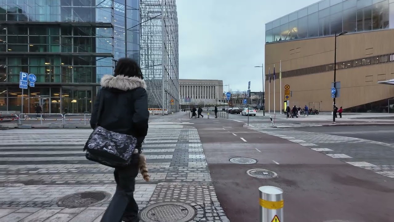 Helsinki Walking Tour 🇫🇮 | Helsinki Finland Winter 4K