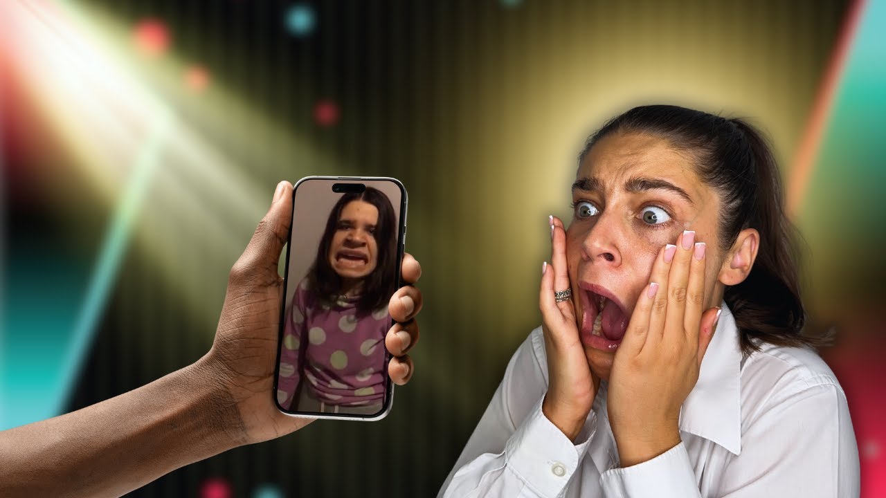 Реакция на мой самый первый тикток 😱