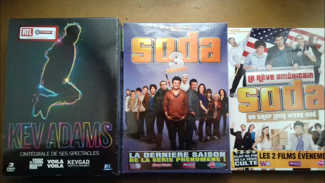 / #53 UNBOXING DVD KEV ADAMS, SODA, SCÈNES DE MÉNAGES, ARTUS /