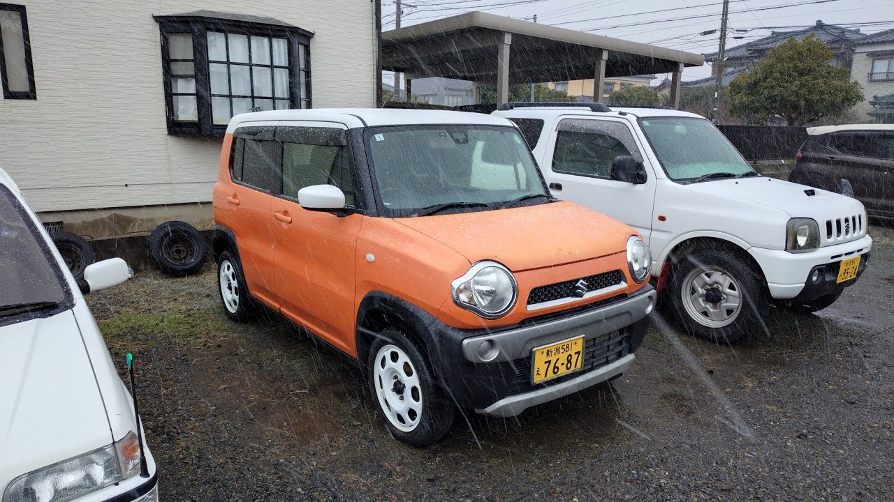 平成27年 ハスラー 4WD レーダーブレーキサポート バッテリーとブレーキ交換済み 車検8年5月
