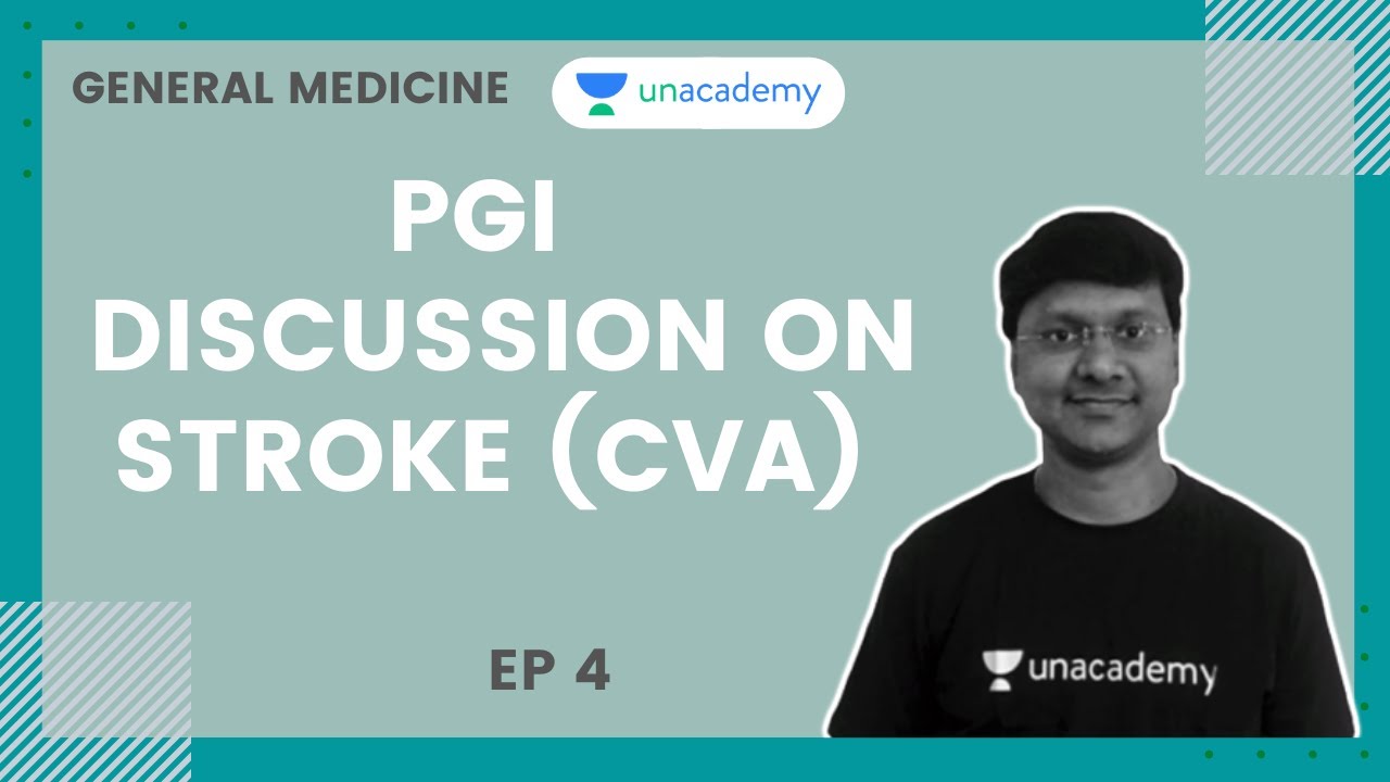 PGI Daily | General Medicine | PGI - DISCUSSION ON STROKE (CVA) By Dr.  Rajesh Gubba