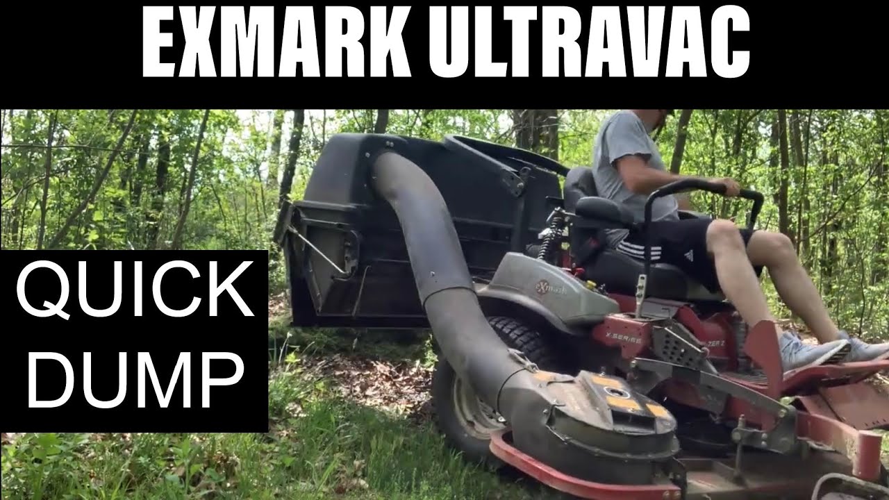 Exmark Ultra Vac Quick Dump