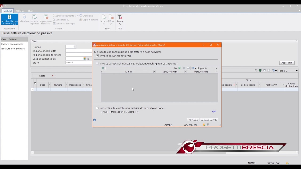 eSolver Volume3   Acquisizione fatture passive dallo SDI