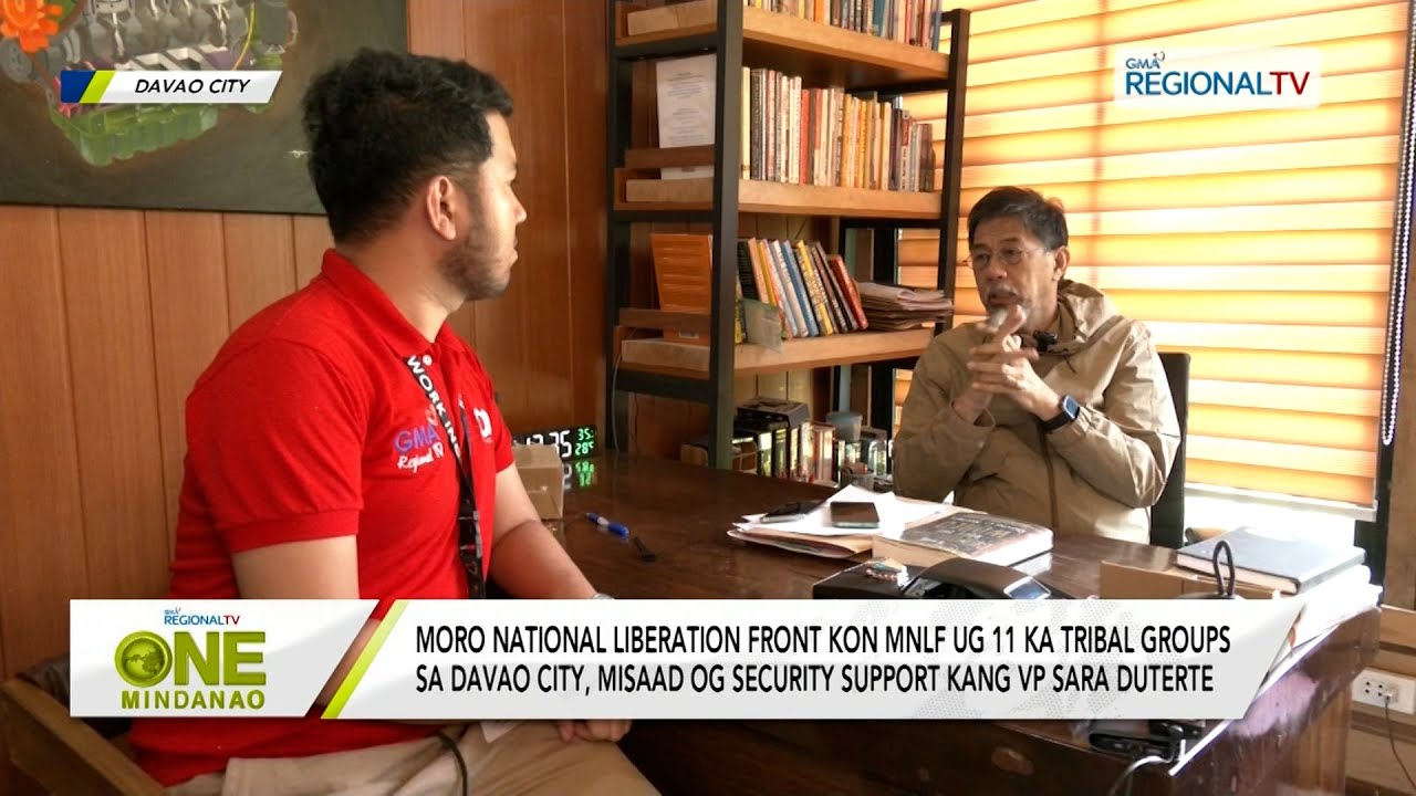 One Mindanao: MNLF ug 11 tribal groups sa Davao City, misaad og support kay VP Sara Duterte