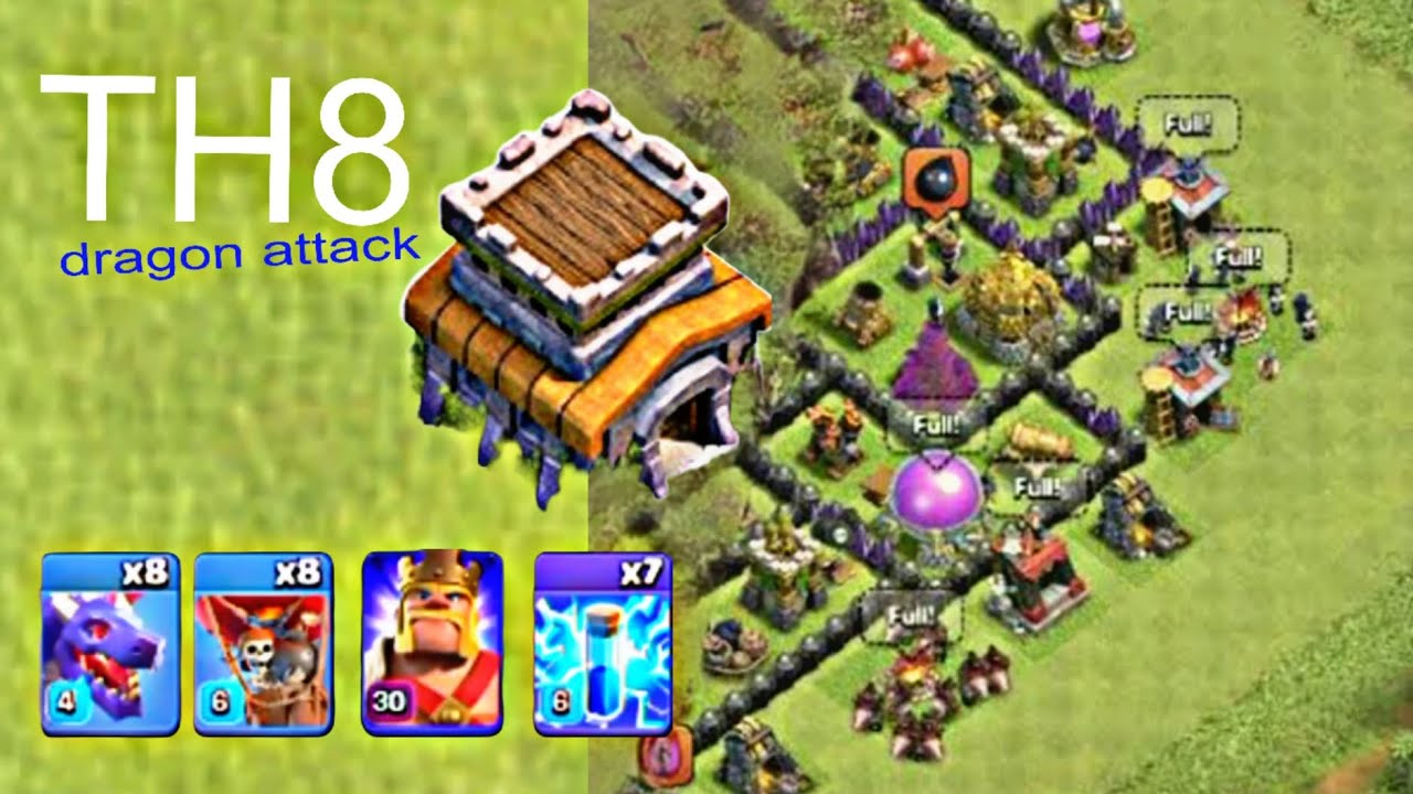 TH8 Zap dragon attack 